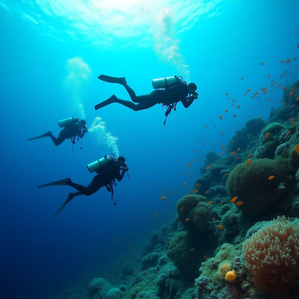 Underwater photography workshop